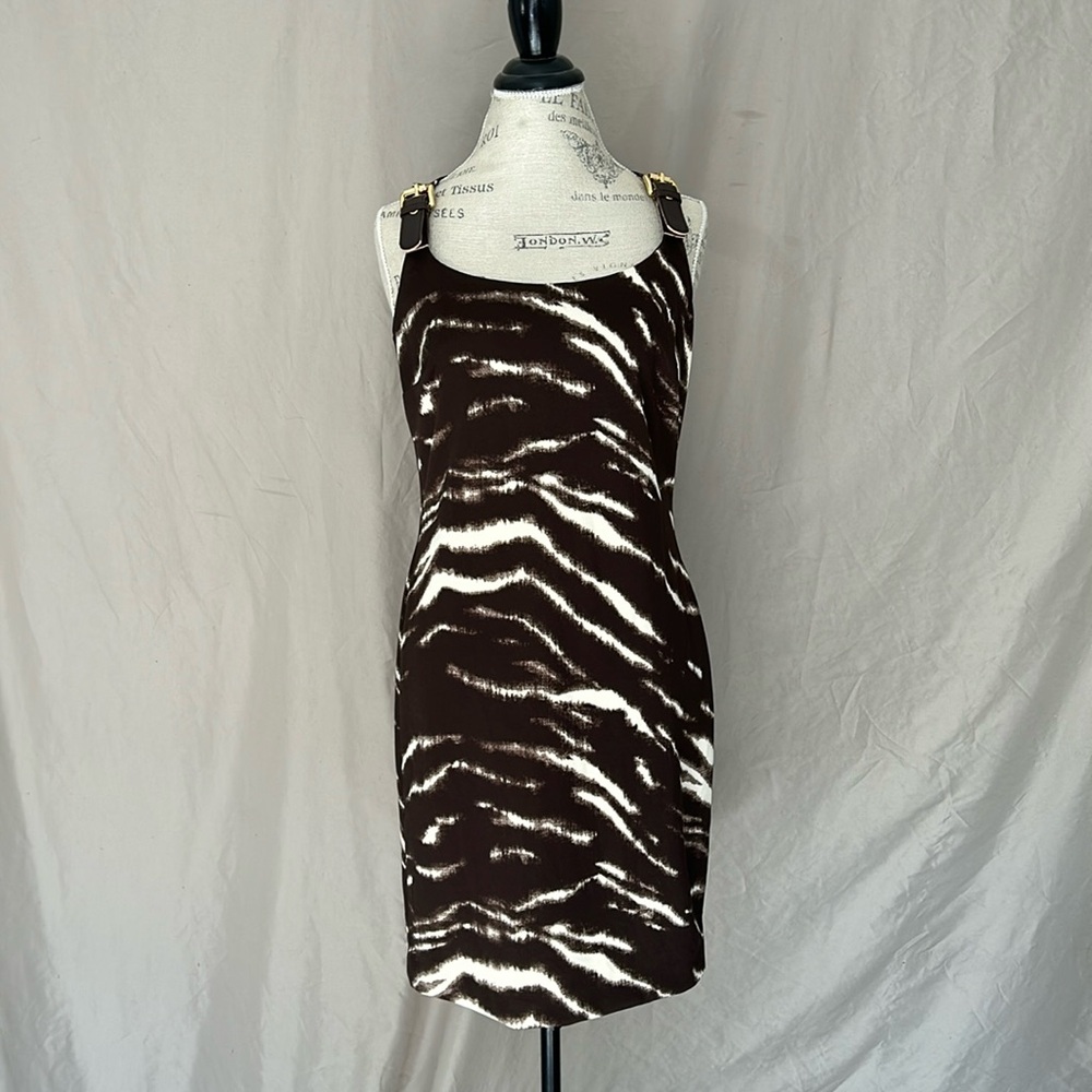 Michael Kors Animal Print with Buckle detail Women’s Dress